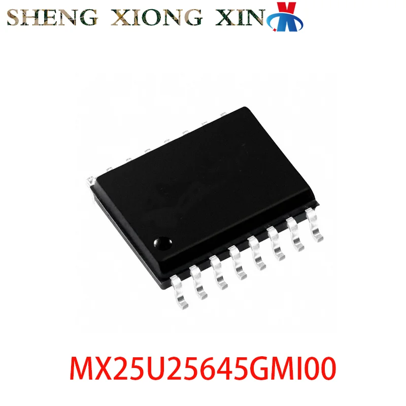 

10pcs/lot 100% NEW MX25U25645GMI00 16-SOP Memory Chip MX25U25645 GMI00 Integrated Circuit