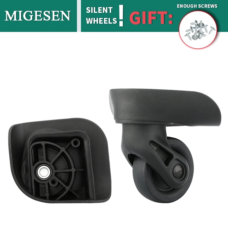 Suitcase Trolley Suitcase Mute Wear-Resistant Universal Wheel Accessories Replacement Wheel Barding Case Original Casters