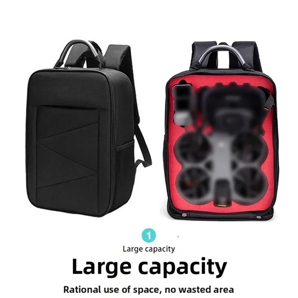 For DJI AVATA 360 Backpack Shoulder Bag Carrying Case Waterproof Portable Case Backpack EVA Design Versatile Accessories Tools