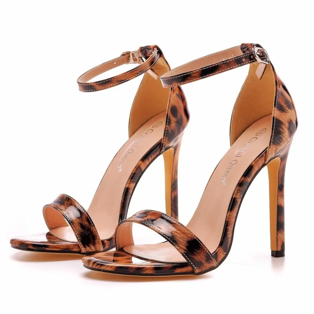 Sandals Women High Heels Black Large Sandals Plus Size Heels 44 45 46  Men\'s Stage Performance High Heel Sandal Large Shoes