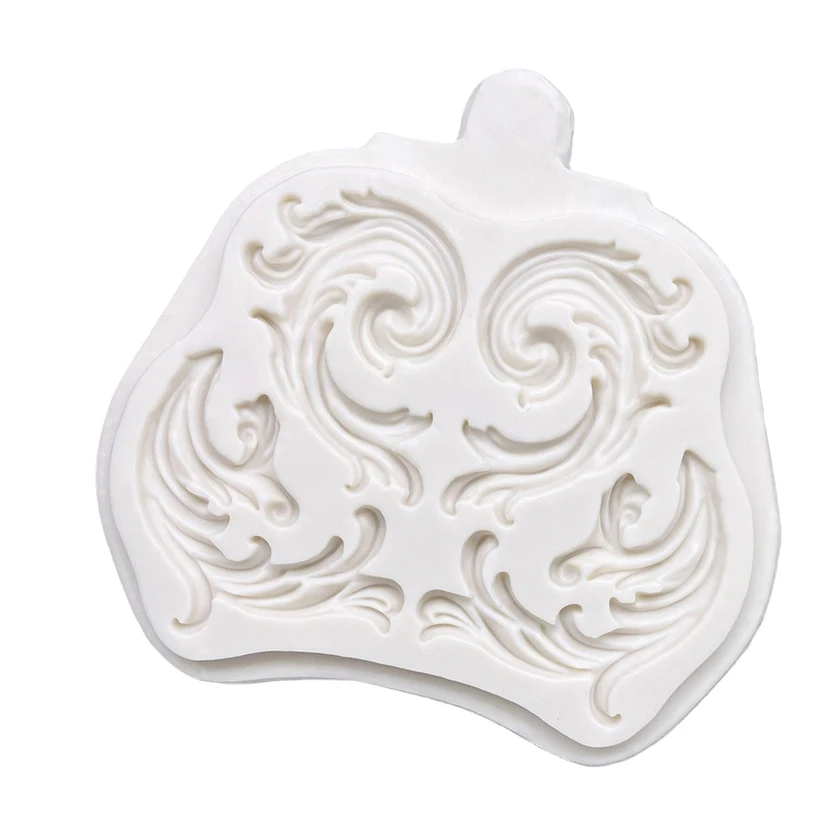 Decorative Pattern Silicone Mold Sugarcraft Cupcake Baking Mold Fondant Cake Decorating Tools