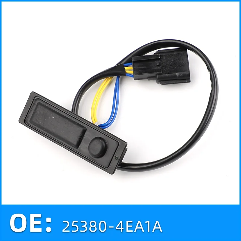 

25380-4EA1A is suitable for Nissan X-Trail trunk switch, tailgate release switch, and automotive accessories