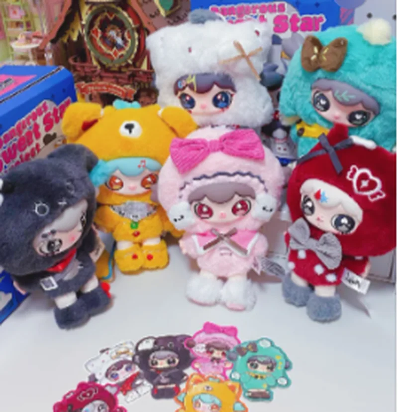 

Аутентичные Lulumi Dangerous Sweet Star Plan слепая коробка кукла сумка кулон подарок на день рождения для девочек модная коллекционная игрушка