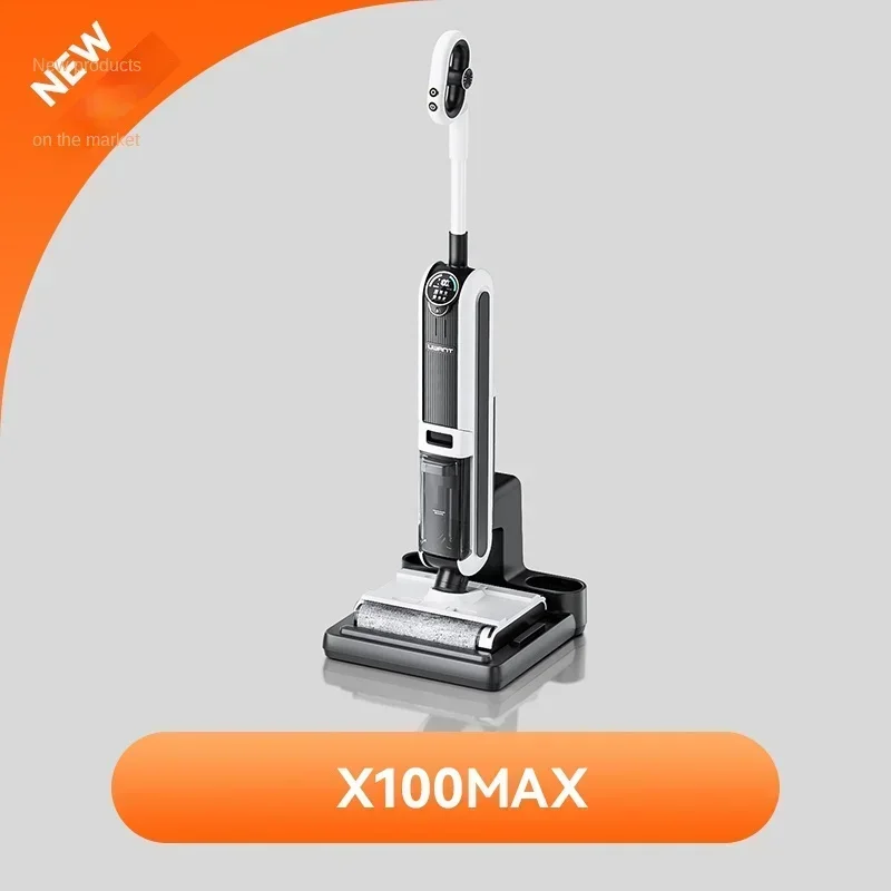 UWANT X100max Floor washer Double rolling brush extended edge cleaning Wireless sweep mop mop integrated vacuum cleaner