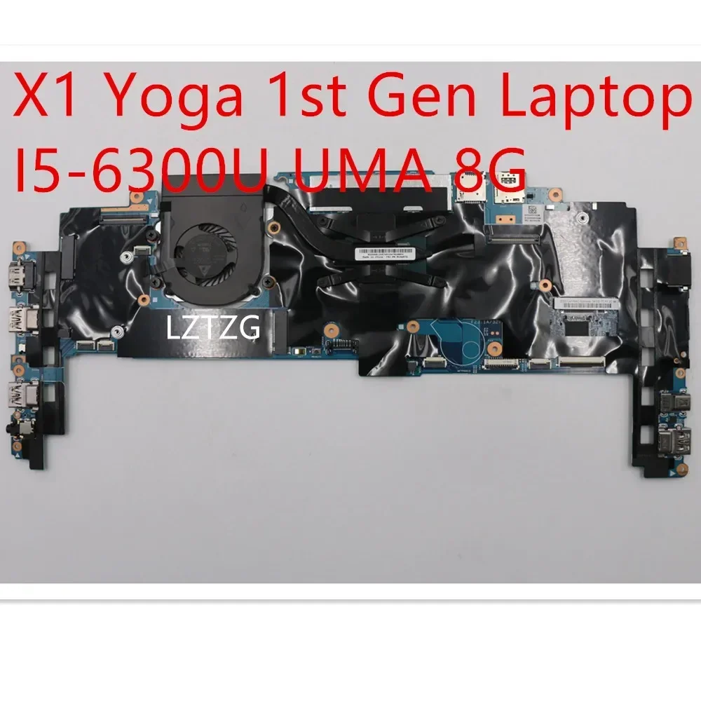 

Motherboard For Lenovo ThinkPad X1 Yoga 1st Gen Laptop Mainboard I5-6300U UMA 8G 00JT809 01LV873