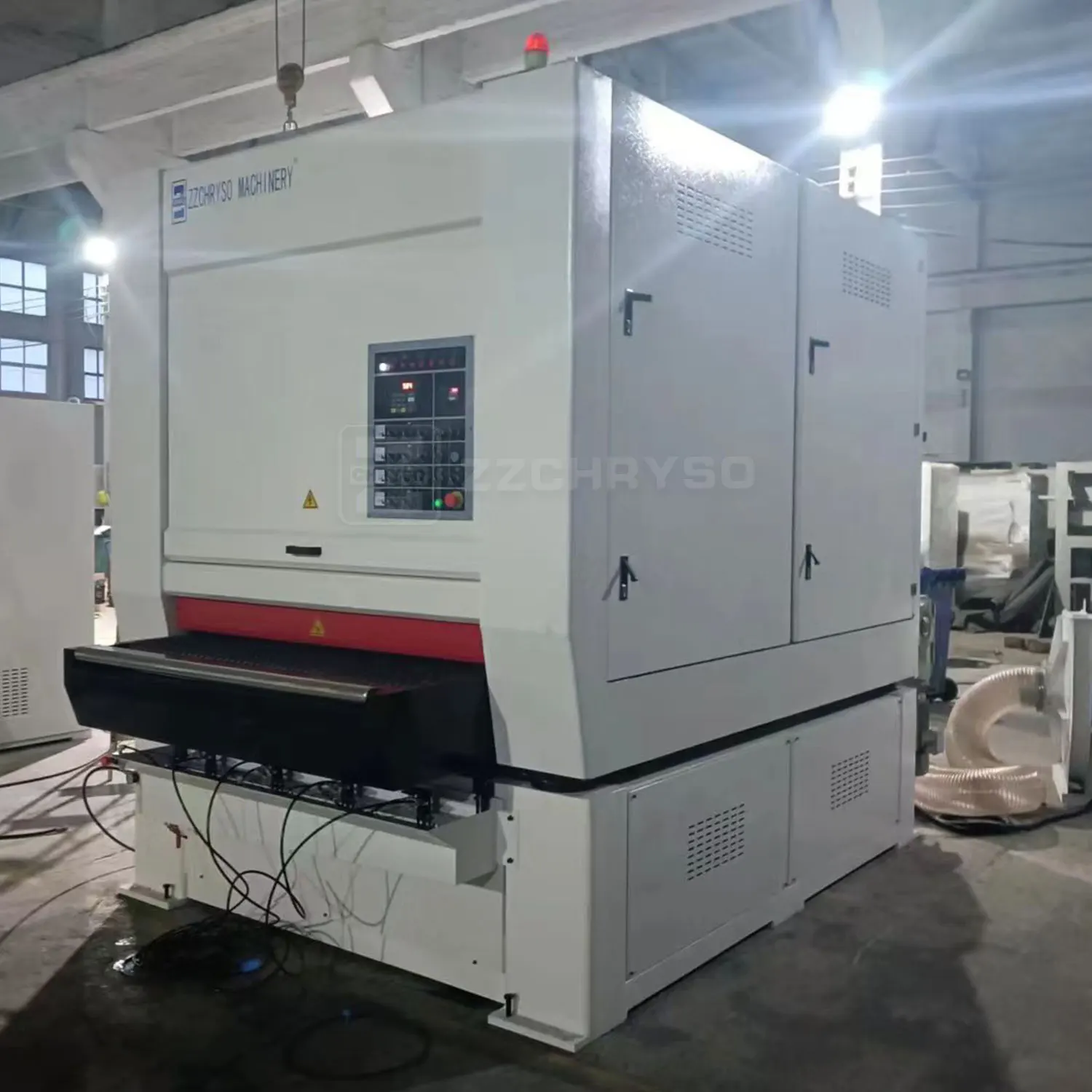 Wood Furniture Plywood Caliberation Sander Wide Sanding Belt Sander Machine