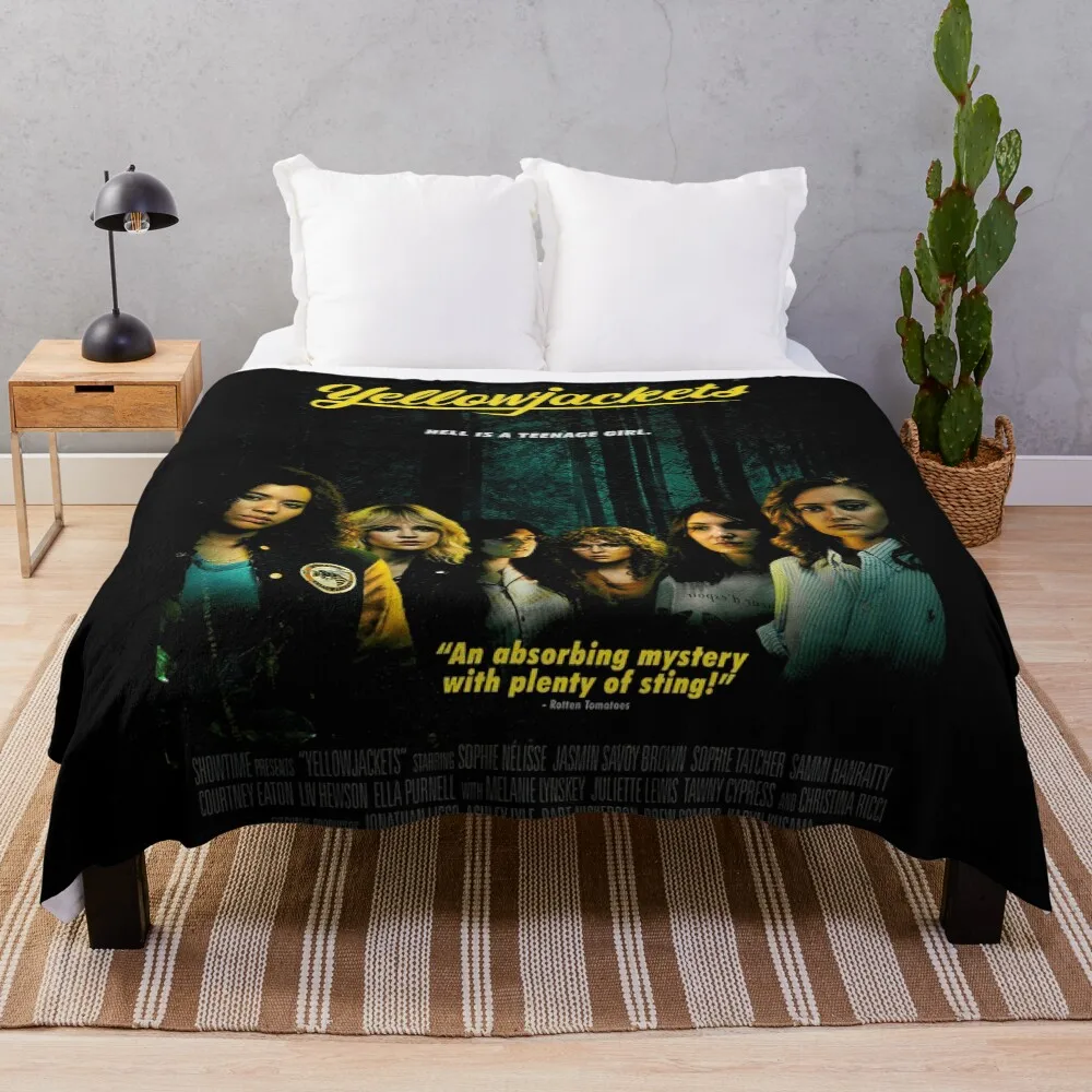 

Yellowjackets Drama Series Throw Blanket All Season Soft Lightweight Blanket for Home