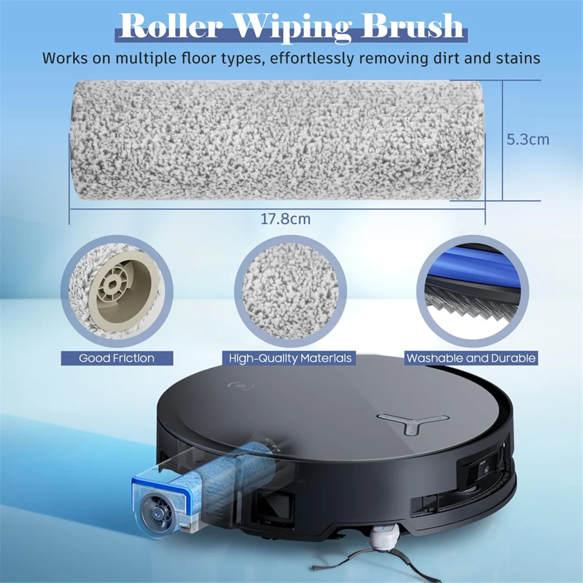 【ลดราคาตลอด 24 ชั่วโมง!】{อุปกรณ์เสริมสําหรับหุ่นยนต์ดูดฝุ่น Ecovacs Deebot X8 Pro Omni / X8 Omni แปรงหลัก ตัวกรอง แปรงด้านข้าง ถุงเก็บฝุ่น