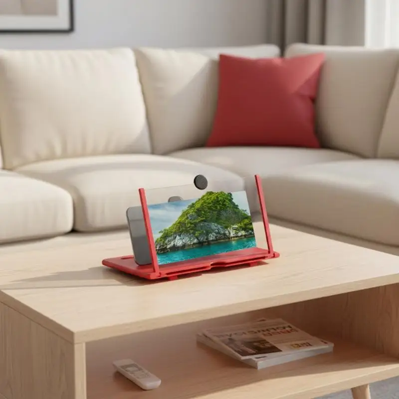 Mobile Phone Screen Magnifier HD Display Eye Protection For Home Office Movie Use