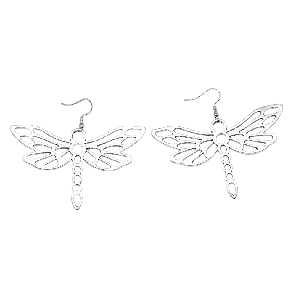 1pair Dragonfly earrings women Accesories Jewelry and Accessories gift hook Size 18x19mm