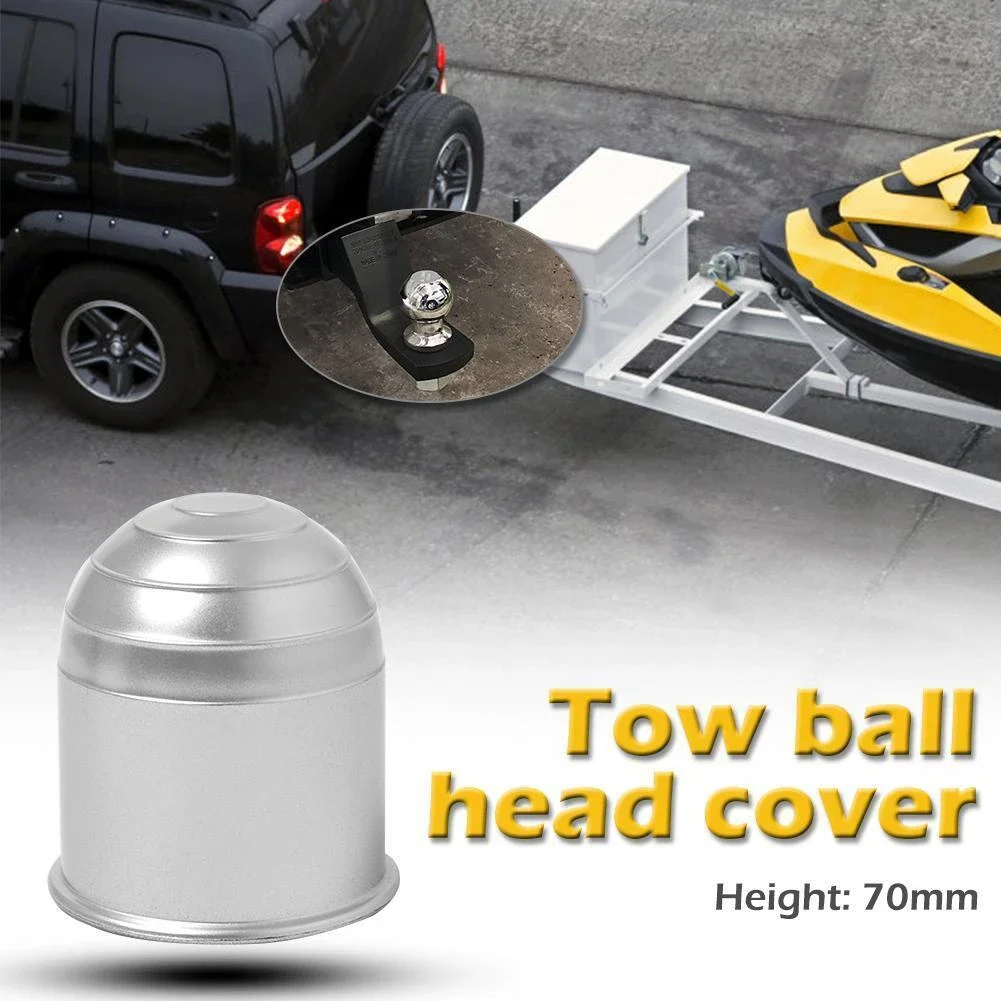 Tow Ball Cover Keep Your Tow Ball Clean with 50mm Car Vehicle Tow Bar Ball Cover Cap Towing Hitch Caravan Trailer