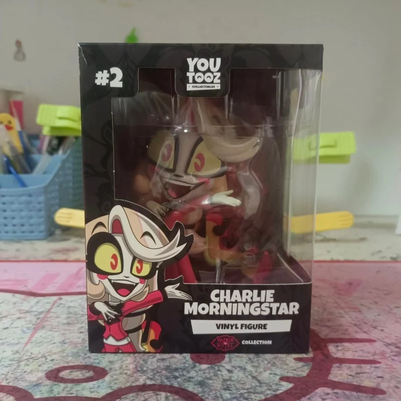 حار 13.4 سنتيمتر بولي كلوريد الفينيل Youtooz Hazbin فندق Alastor لعبة عمل الشكل تحصيل نموذج الحلي المرآب عدة ألعاب الدمى هدية #4