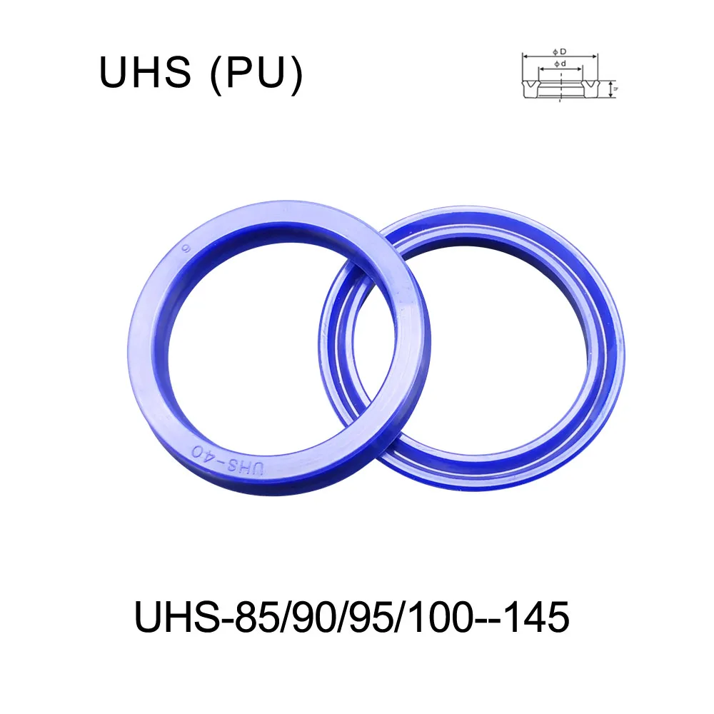 UHS Type Hydraulic Oil Seal PU UHS/UN-85*100/90*105/95*110/100*115/115*130/125*140/136*150/140*155/145*160*9mm