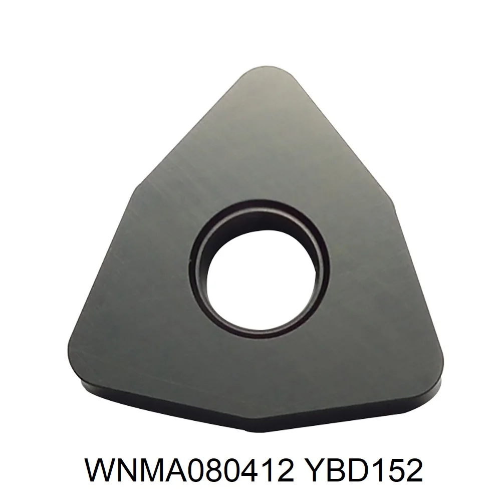 ZCC WNMA080412 YBD152 YB7315 YBD152C Negative inserts General turning For machining cast iron WNMA 433 10PCS/BOX