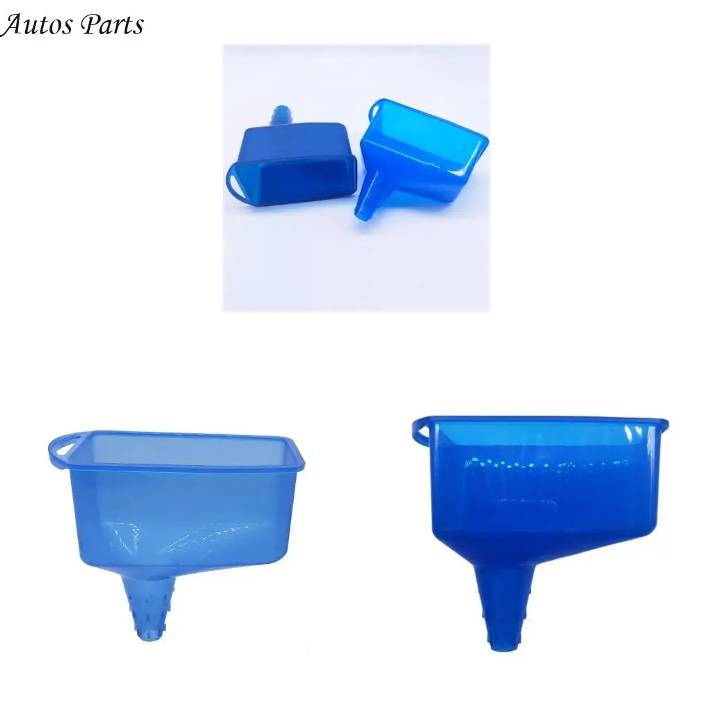 

57BA Innovative Square Plastic Funnel Ensures Smooth & Easy Cleaning for Fueling