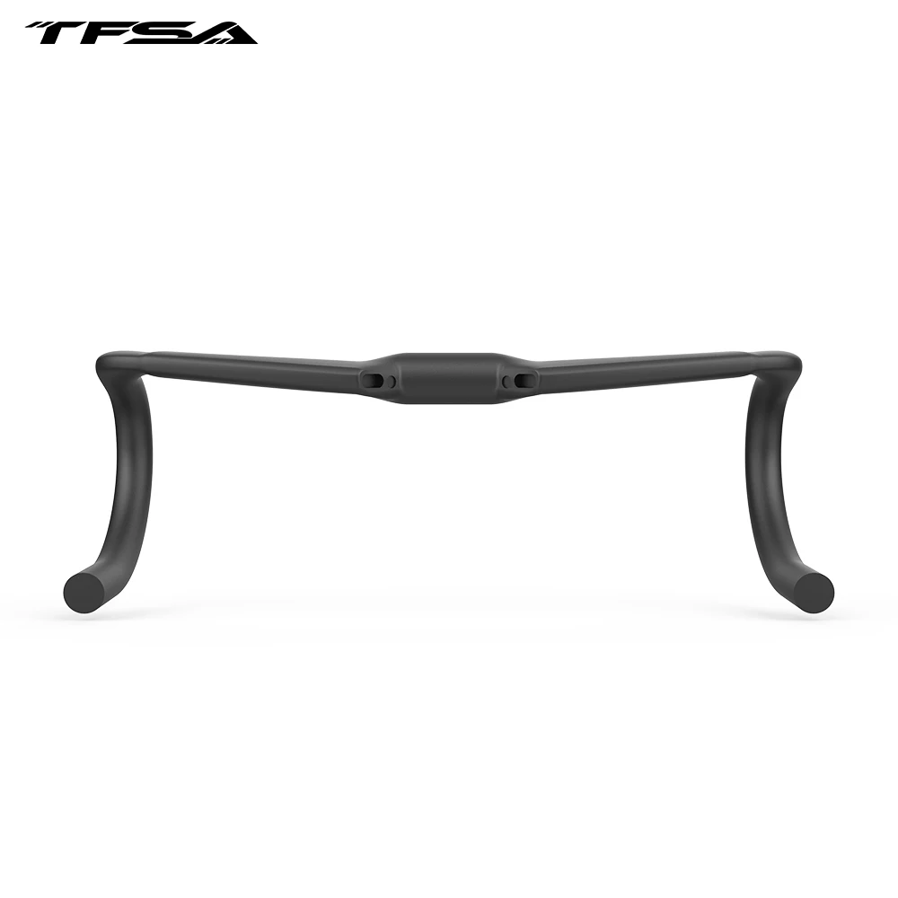 Carbon Fiber Road Handlebars Are Integrally Formed with UD Surface Wind Breaking Bent Handles