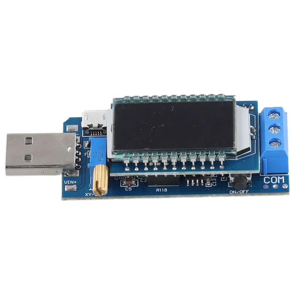 DC-DC LCD USB 5V to 3.5V/ 9V/12V/24V Booster Voltage Regulator Power Supply Module Out 1.2V-24V Adjustable Desktop Power Module