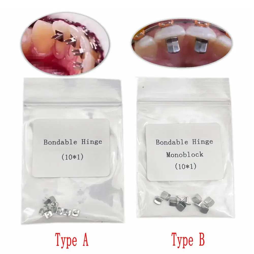 10ps/pack Dental Bite Turbos Orthodontic Tongue Tamer Habbit Correction Button Orthodontic Bondable Bracket Dental Bite Turbo