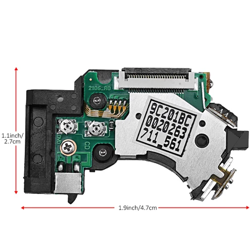 Imagen 2 del producto Para PS2 Slim 70000 90000 PVR-802W lente láser R 90000 PVR-802W lector de lentes láser consola PS2 cabezal láser