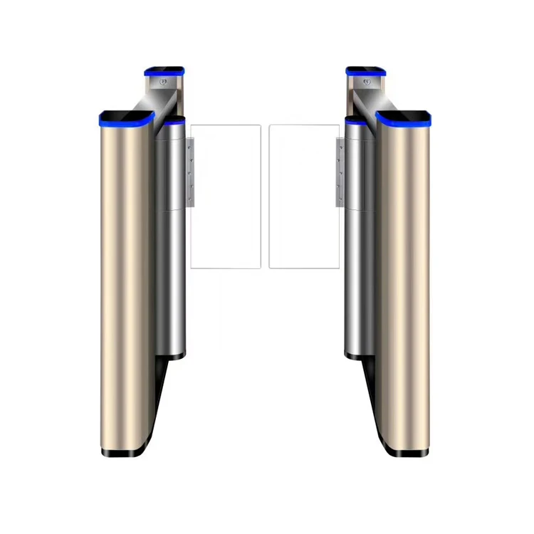 Remote Biometric Recognition Visitor Access Facial Fingerprint Reader Security Door Control System Speed Gate Turnstile