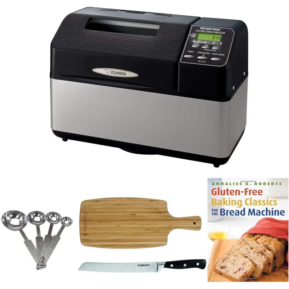 

Gluten-Free Home Bakery Breadmaker Bundle with Zojirushi BB-CEC20 and Accessories