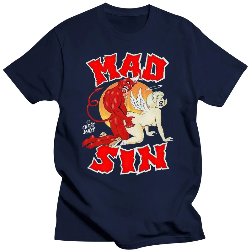 Mad Sin 69 - T Shirt Tee Black All Size Vintage Tee Shirt