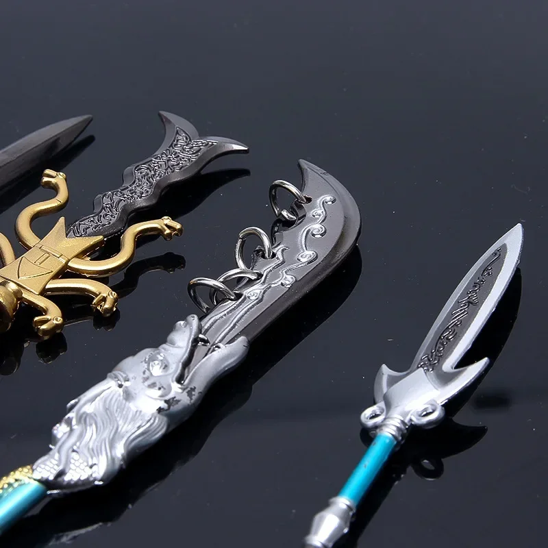 Mini Antique Katana Chinese Sword Small Steel Ninja Knife Weapon Model Real Size Japanese Katana Metal Samurai Sabre Kid Toy