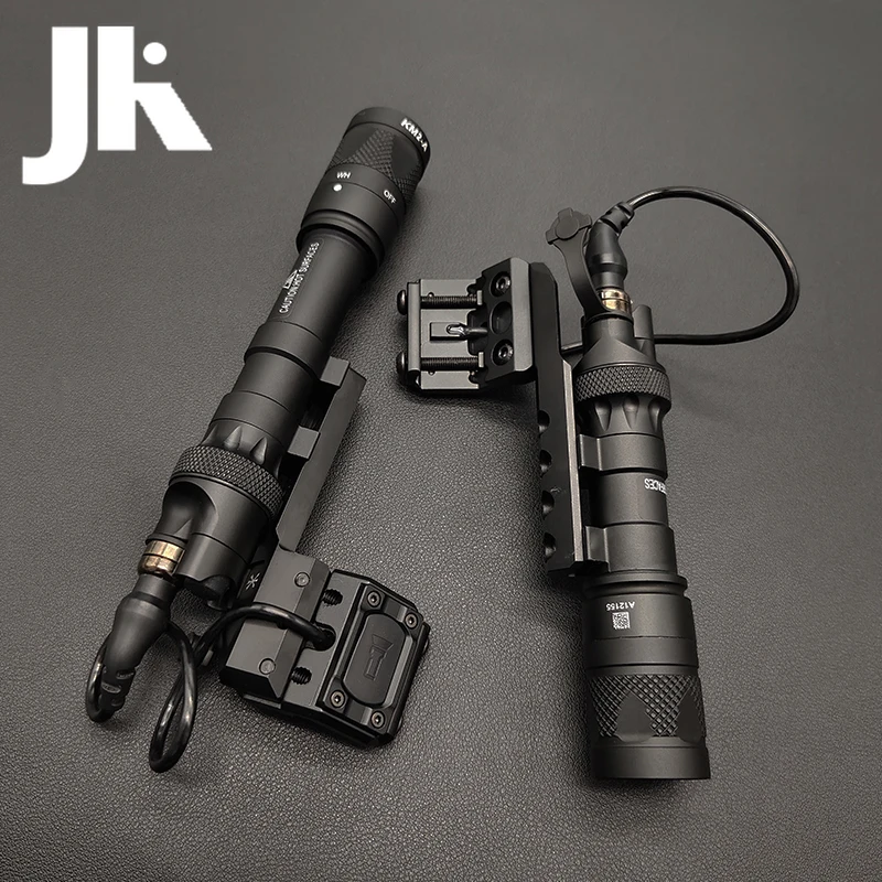 Tactical Metal CNC M300V Flashligh M600V Socut Light Hunting Air Gun  Weapon Light with Pressure Switch 20mm Rail Mount