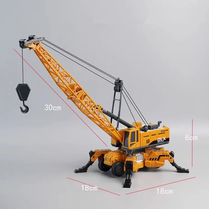 1: 50 plastic large tower crane toys,simulation engineering vehicle models,decorative toys,wholesale