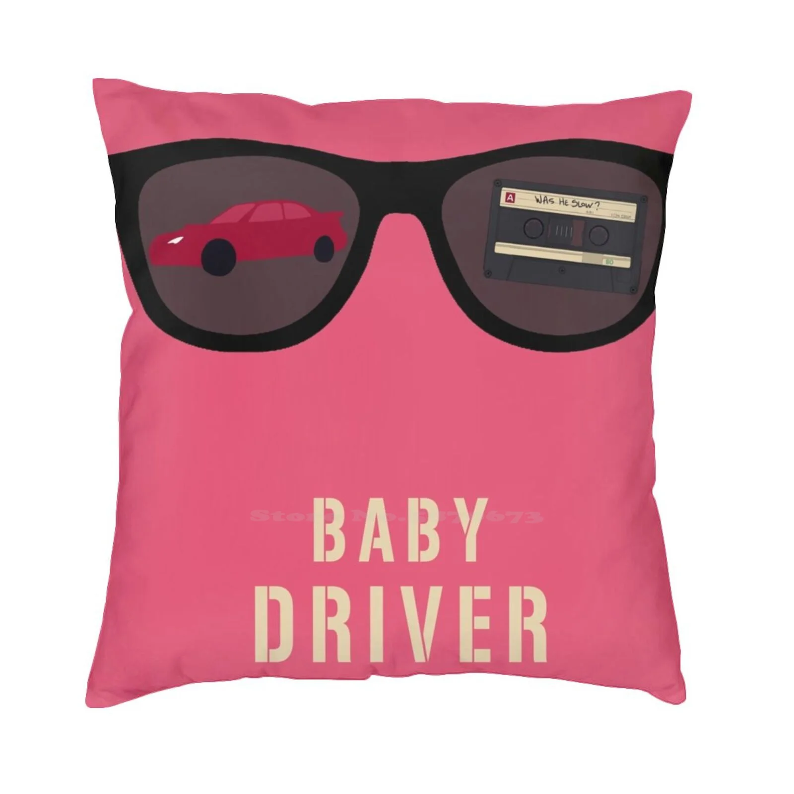 

Минималистичная футболка с изображением детского водителя, хлопковая футболка, фильм для детского водителя, минималистичный, был он медленный, Ansel Elgort