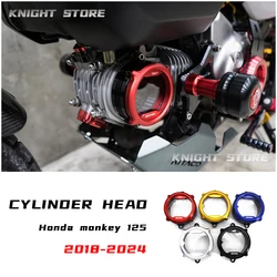 Suitable for Honda MSX125 GROM modified cylinder head transparent cover DAX125 (DAX ST125) cylinder head V2 thickened design