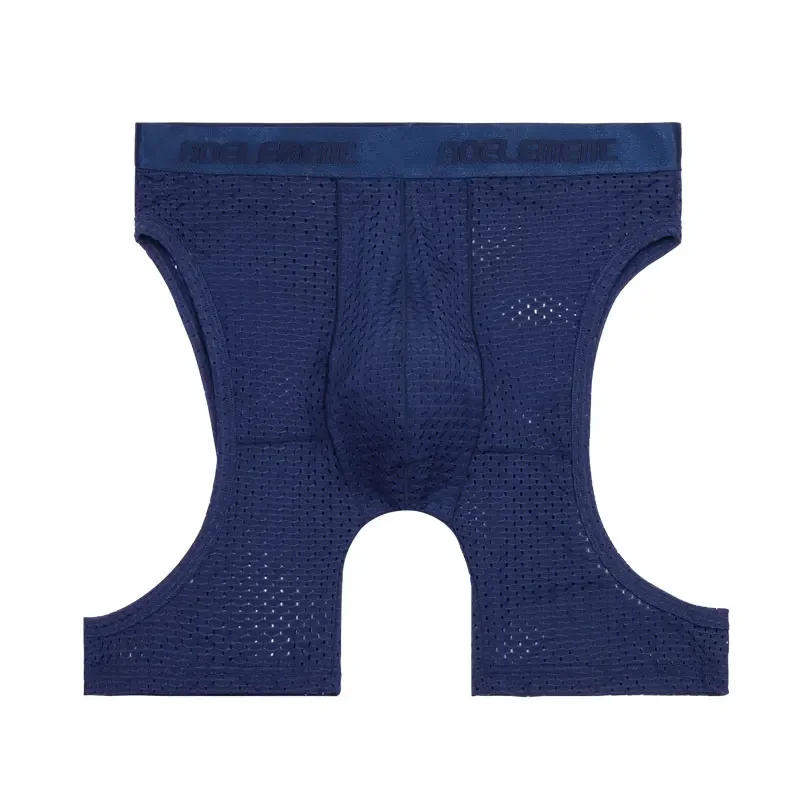 Ropa interior deportiva para hombre, pantalones de entrenamiento de seda fría, delgados, de secado rápido, para correr, largos, antidesgaste.