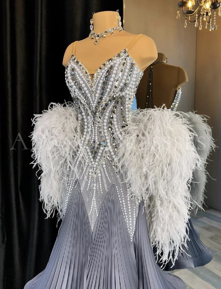 2023 New Competition ballroom Standard dance dress dance clothing stage wear Women dance dress GOODANPAR