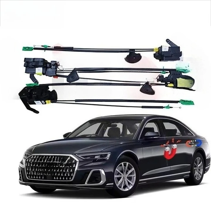 

Soft Closer System Car Door Magnet Soft Close Lock Mechanism Electric Suction Door Kit for A8L D5/4N A7 4K8/Q8 E-tron/Q8
