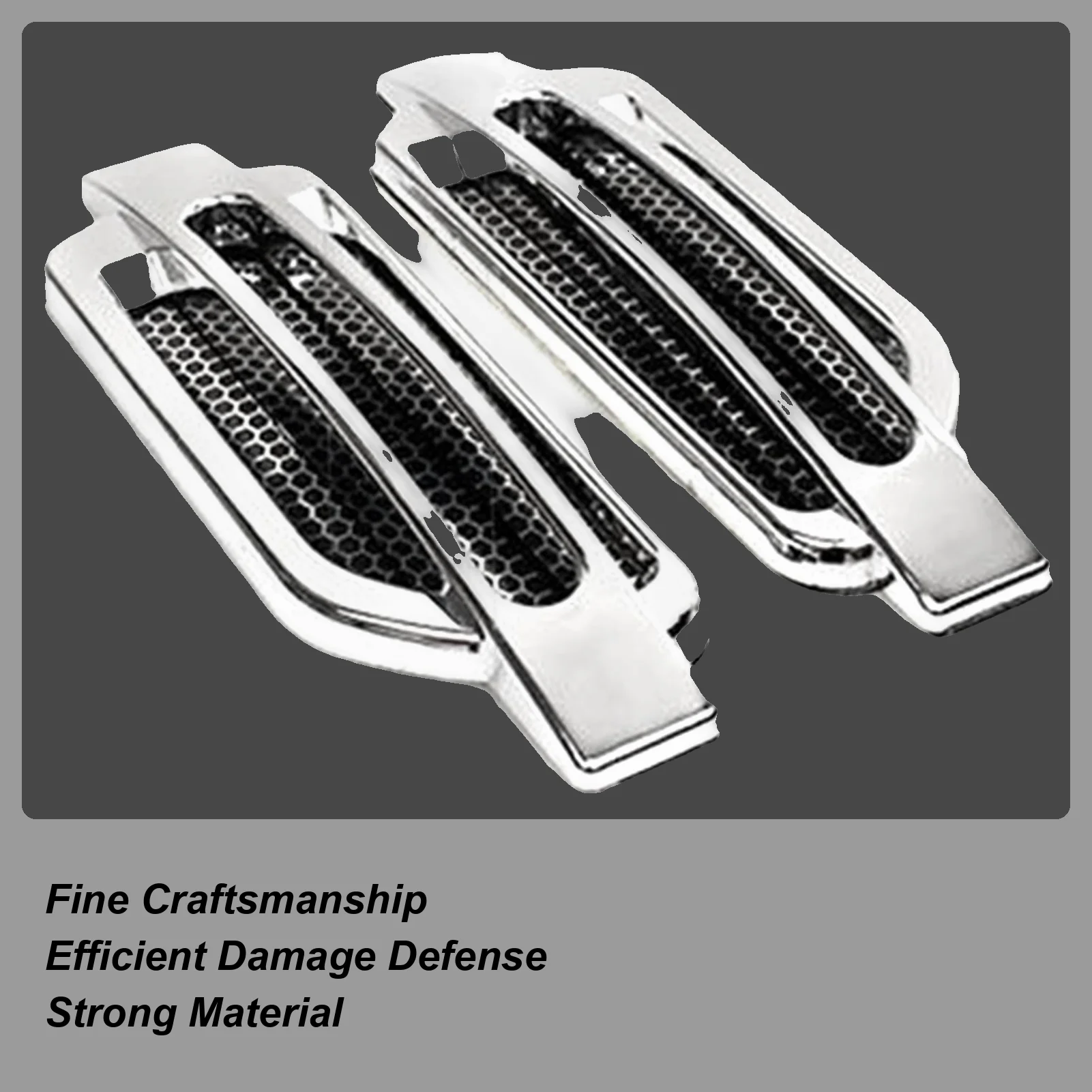 

Боковое вентиляционное отверстие для автомобиля, 2-х шт., накладка на воздухозаборник капота, боковое вентиляционное отверстие, декоративная наклейка, наклейка для капота автомобиля, двигатель грузовика