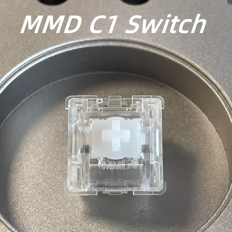 MMD C1 Switch Magnético 30g Jiyao Linear Feel Switch Desempenho Supremo Eixo LY RGB Nível E-sports para Teclado Magnético