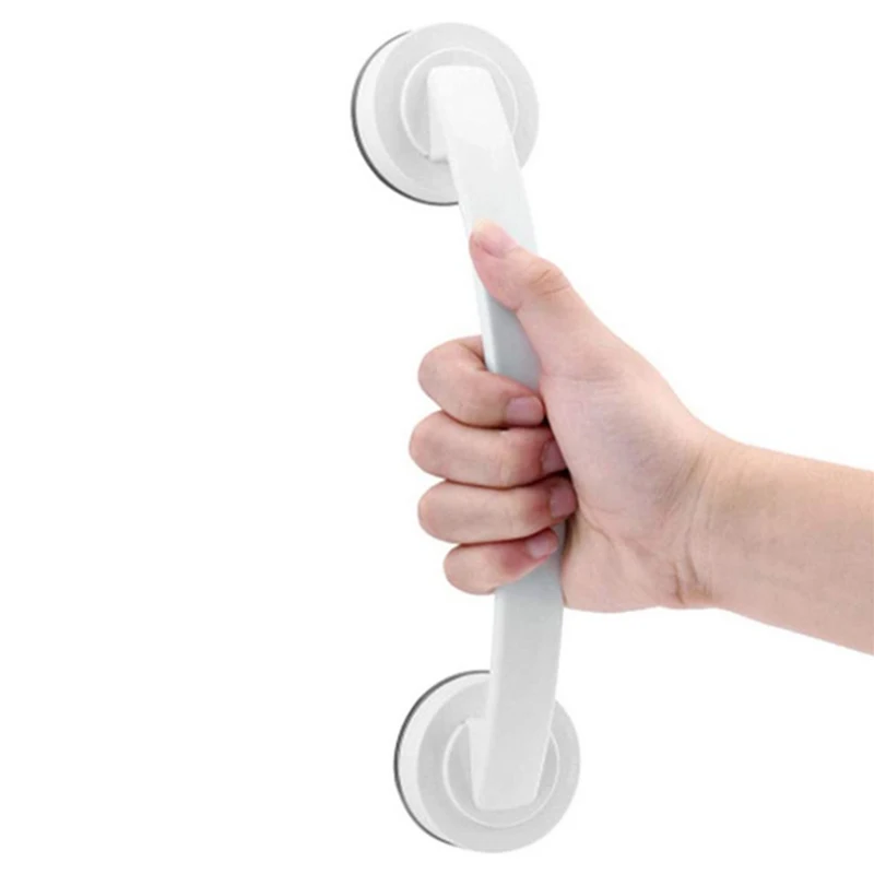 1pc Suction Cup Handle No Screw Shower Door Handle Glass Door Handle Plastic Handle Crystal Handle