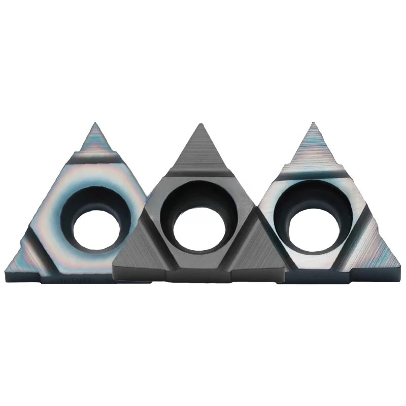 

Deep Hole Thread Milling Insert 11UIDC60 DD60 / 16UIDE60 DH60 Triangular Thread Insert, Whirlwind Milling