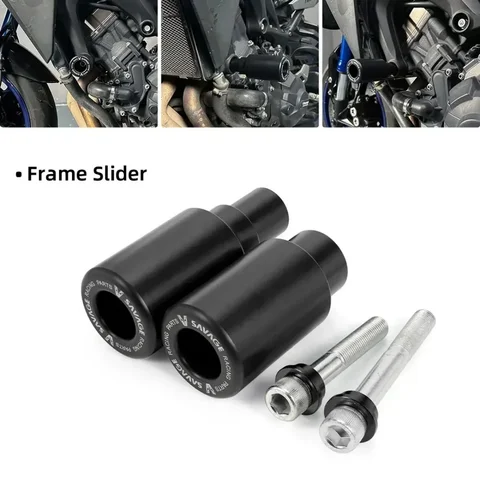 Слайдеры аварийной рамы SAVAGE для Yamaha FJ09 2015-2018, MT-09 Tracer 2015-2020, Tracer 900/GT 2018-2020