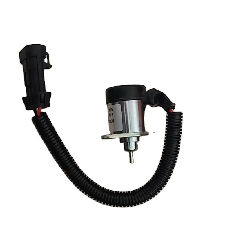 

Fuel Stop Solenoid 6689034 Shut off Valve 1G577-60010,1G577-60011 for Kubota V3300 V3800