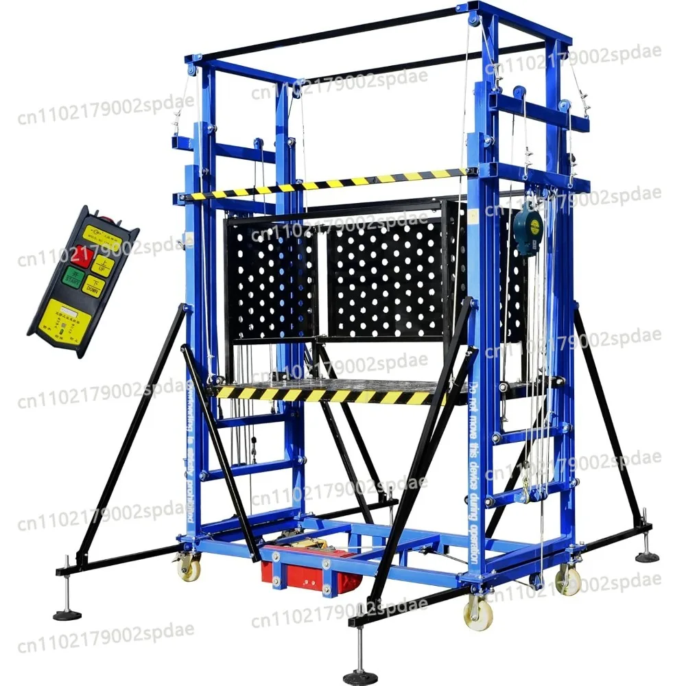 Plataforma Elevadora Eléctrica para Andamios, Precio CIF, para Cambio de Luces, Pintura, Reparaciones de Techos y Construcción de Árboles (Certificación CE)