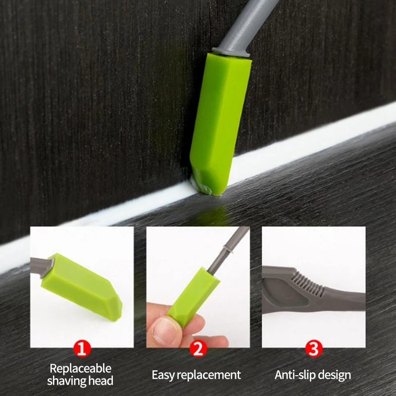 Glass Glue Angle Scraper Caulk Tool Multi-angle Sealant Scraper Spatula Remove Scraper Grout Kit Bathroom Kitchen Tile Floor Gap