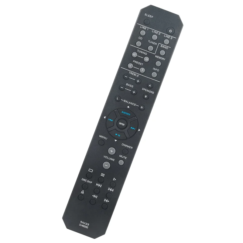 RAX33 Replace Remote Control for Yamaha Stereo Receiver R-S202 R-S202BL R-S202D RS202 RS202BL RS202D