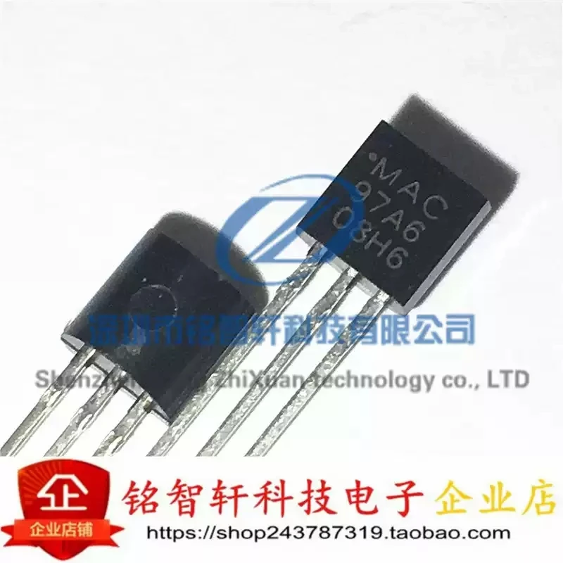 New MAC97A6 97A6 direct insertion TO92 bidirectional thyristor transistor original