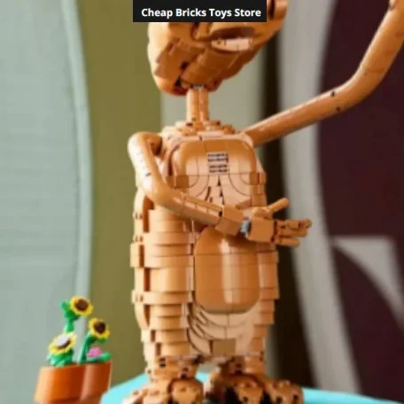 1226pcs Posable Extraterrestrial Display Figurine Model Christmas Gifts for Adult Vintage Creative Alien Bricks Building Blocks - view 2