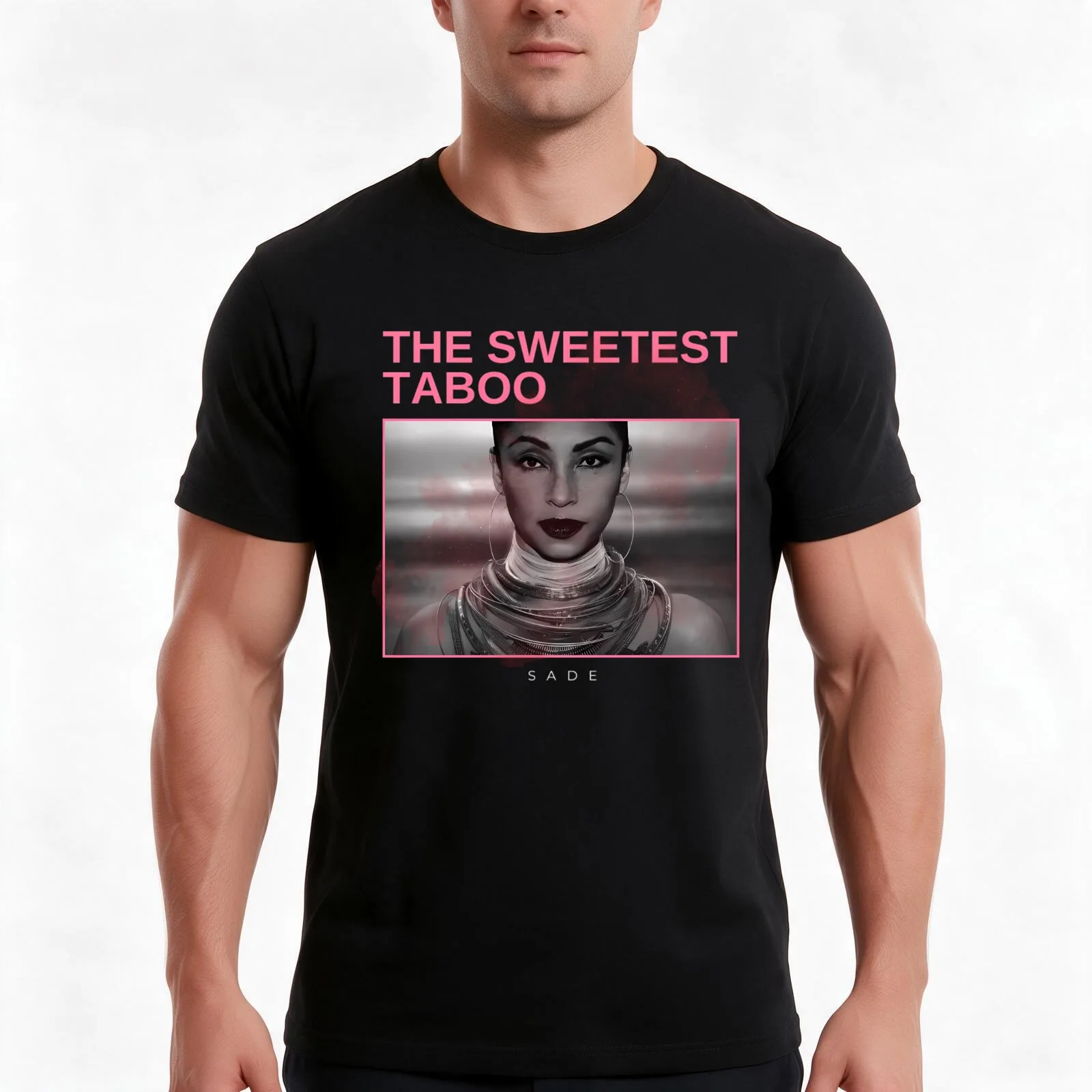 the sweetest taboo - vintage minimalism T-Shirt, Summer Casual Cotton Tee, Oversized Streetwear Tops, Vintage Graphic Print
