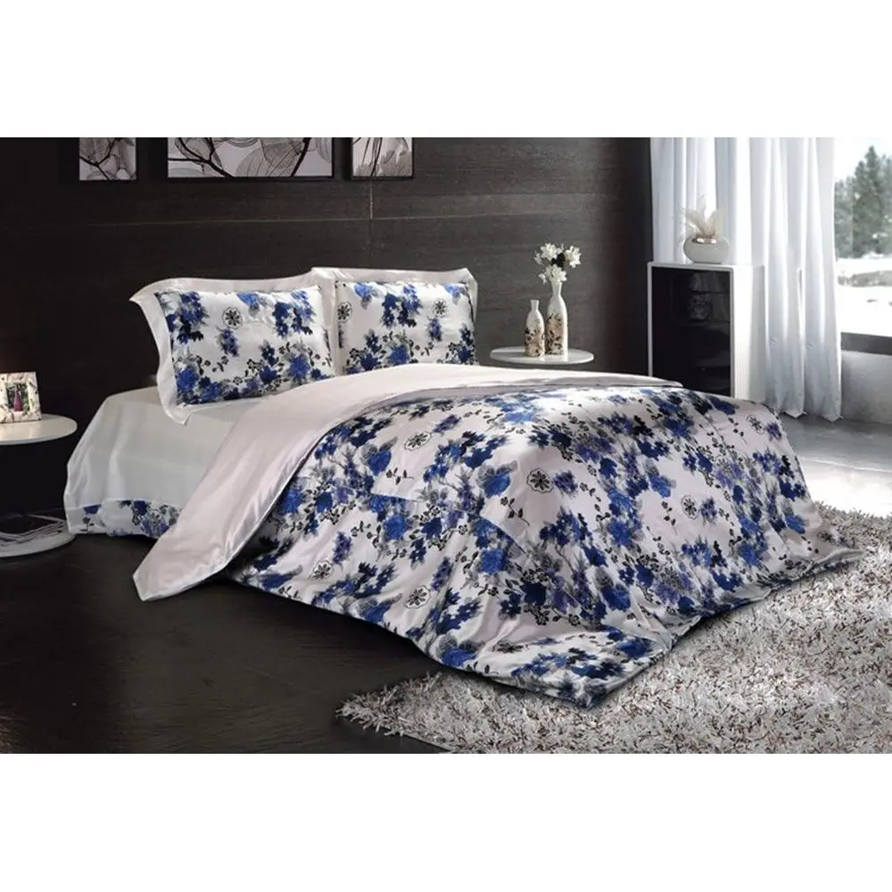 Luxurious Mulberry Silk Duvet Cover for Queen and King Beds