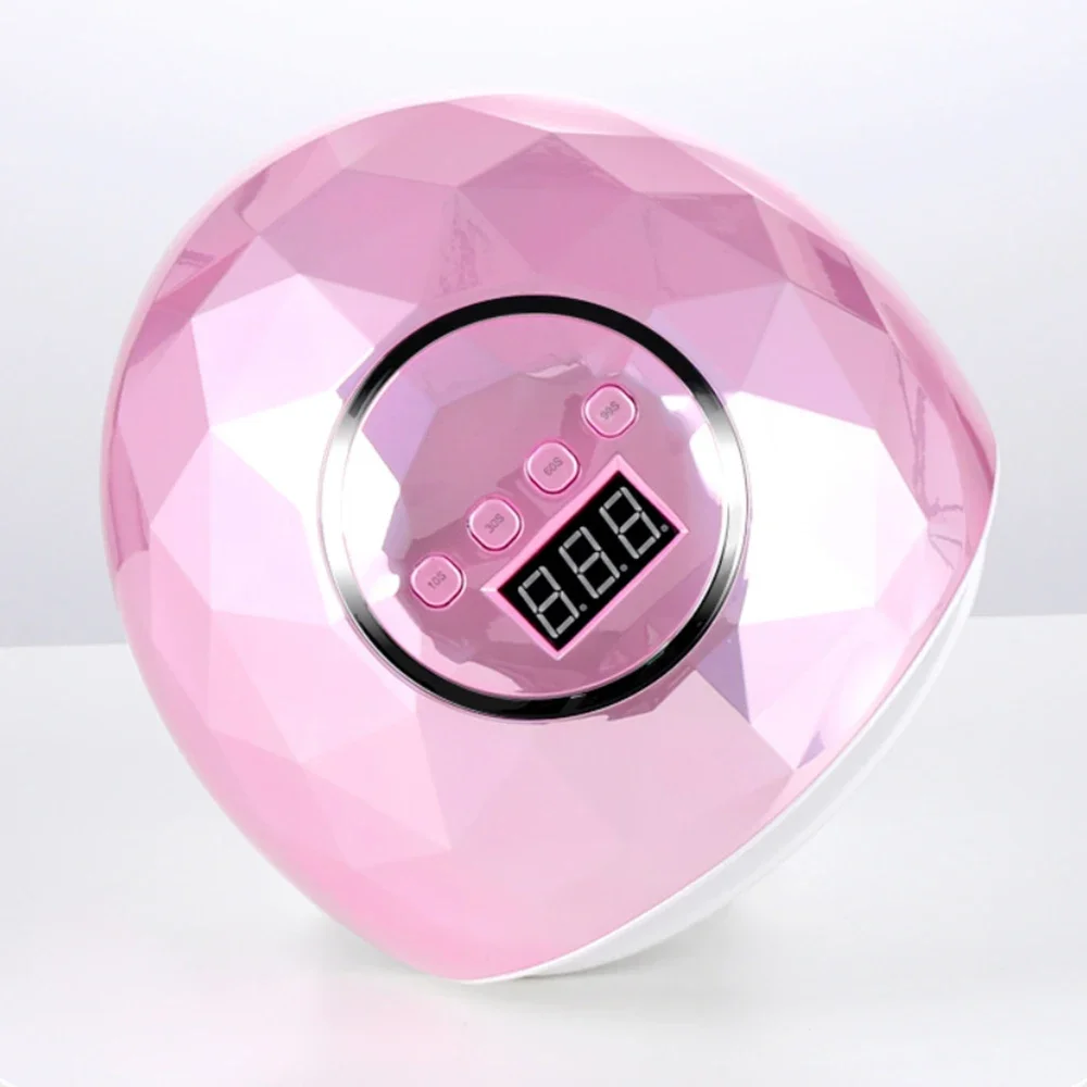 สีสัน UV LED โคมไฟเล็บเจลมืออาชีพเครื่องเป่าเล็บ 86W 4 การตั้งค่าจับเวลา Quick Drying โคมไฟเล็บเครื่องมือ