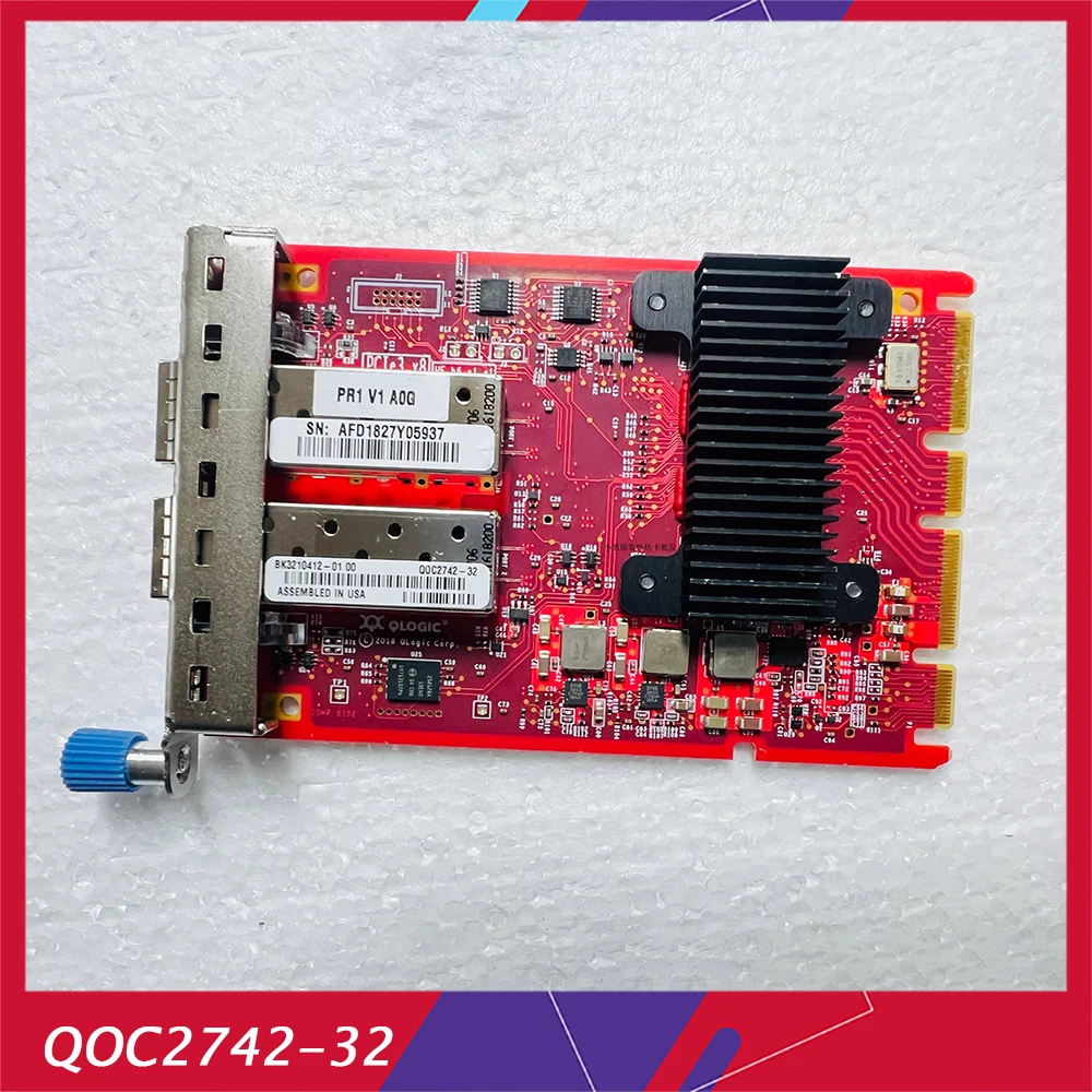 

Для Qlogic QOC2742-32 QOC2742 Dual-Port 32Gb HBA fiber Channel Card