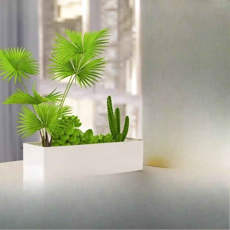 

Интеллектуальный горшок для посадки Автоматический интеллектуальный цветочный горшок Источник питания на солнечной энергии Открытый ленивый автоматический полив коробка для посадки